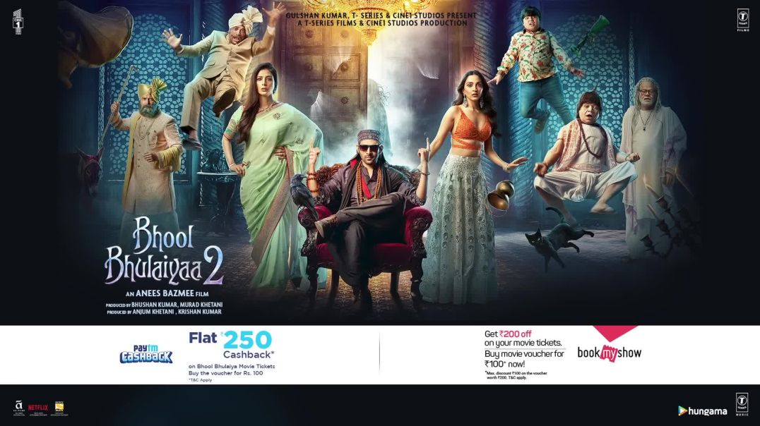 ⁣Bhool Bhulaiyaa 2 (Trailer) Kartik A, Kiara A, Tabu - Anees B, Bhushan K, Murad K, Anjum K, Pritam