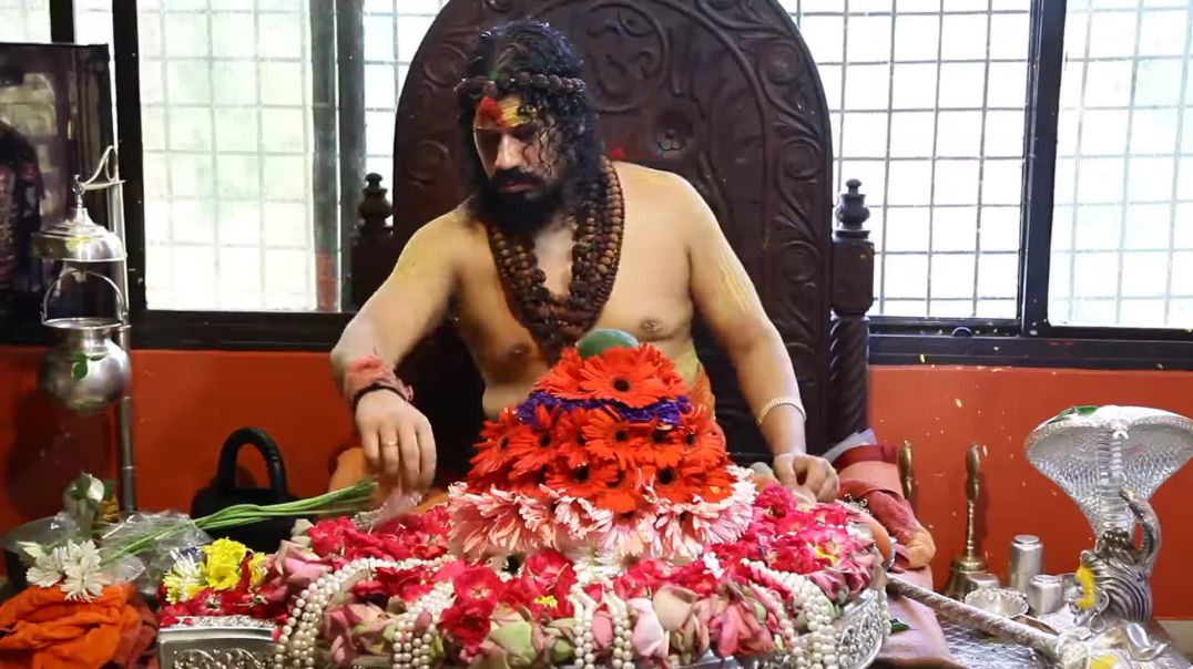 Maha Rudra Abhishek Pooja= Shri Shri 1008 Mahamandaleshwar Swami Kailashanand Brahamchari ji (150)